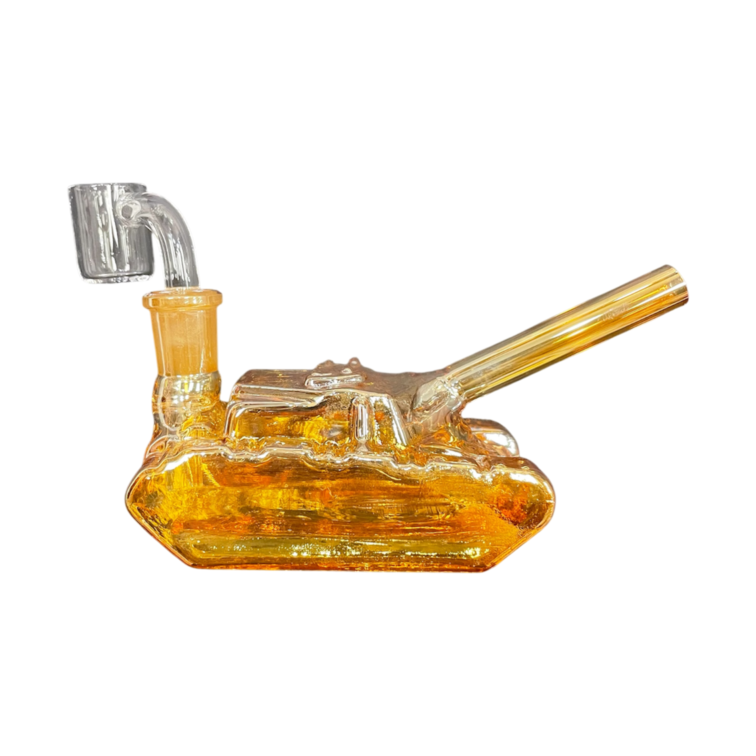 AL WP Mini Rig Tank 6" / D Gold Fume